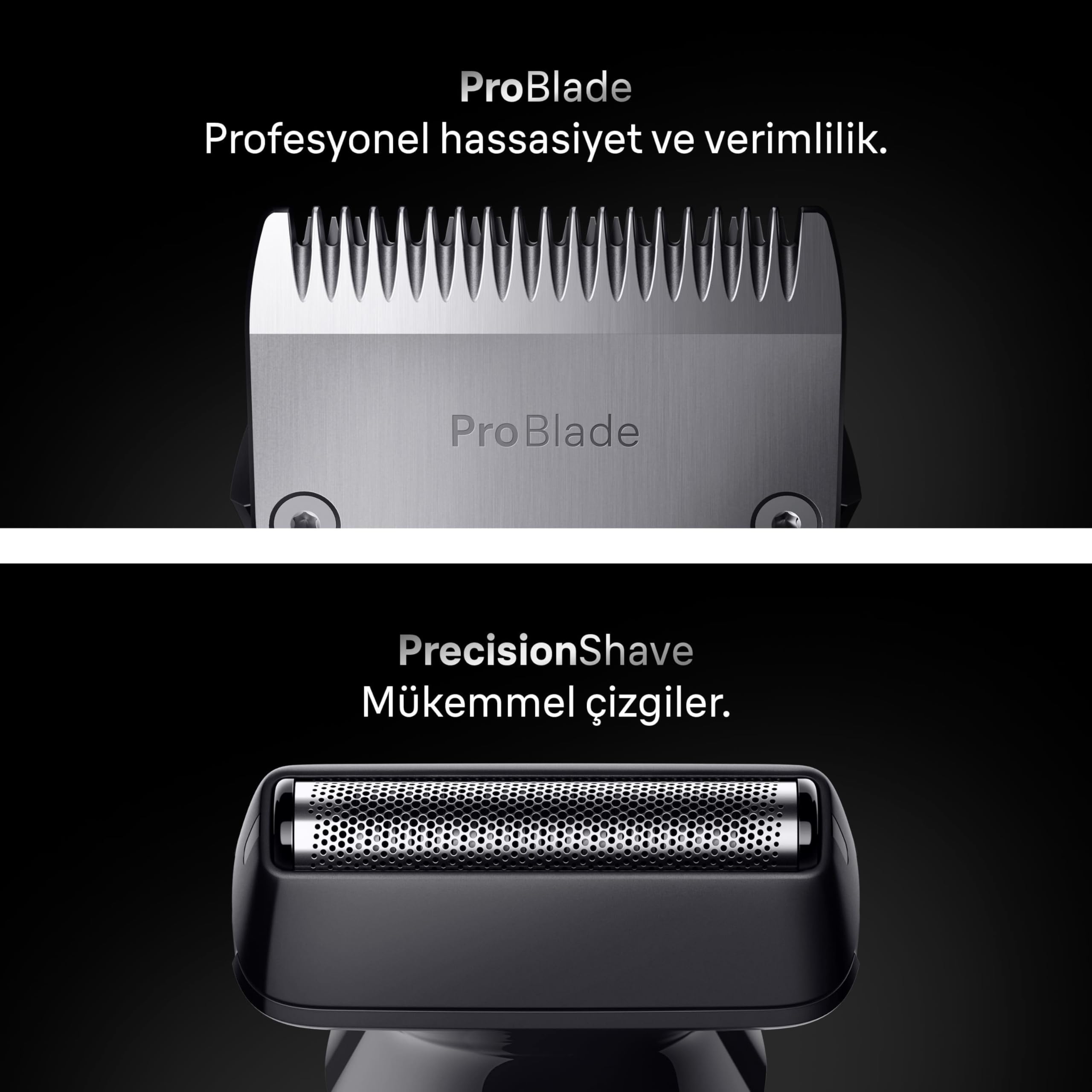 Series 7 Multifunktions Körperpflege Set, 11 in 1, ProBlade und AutoSense, AIO7540, blau