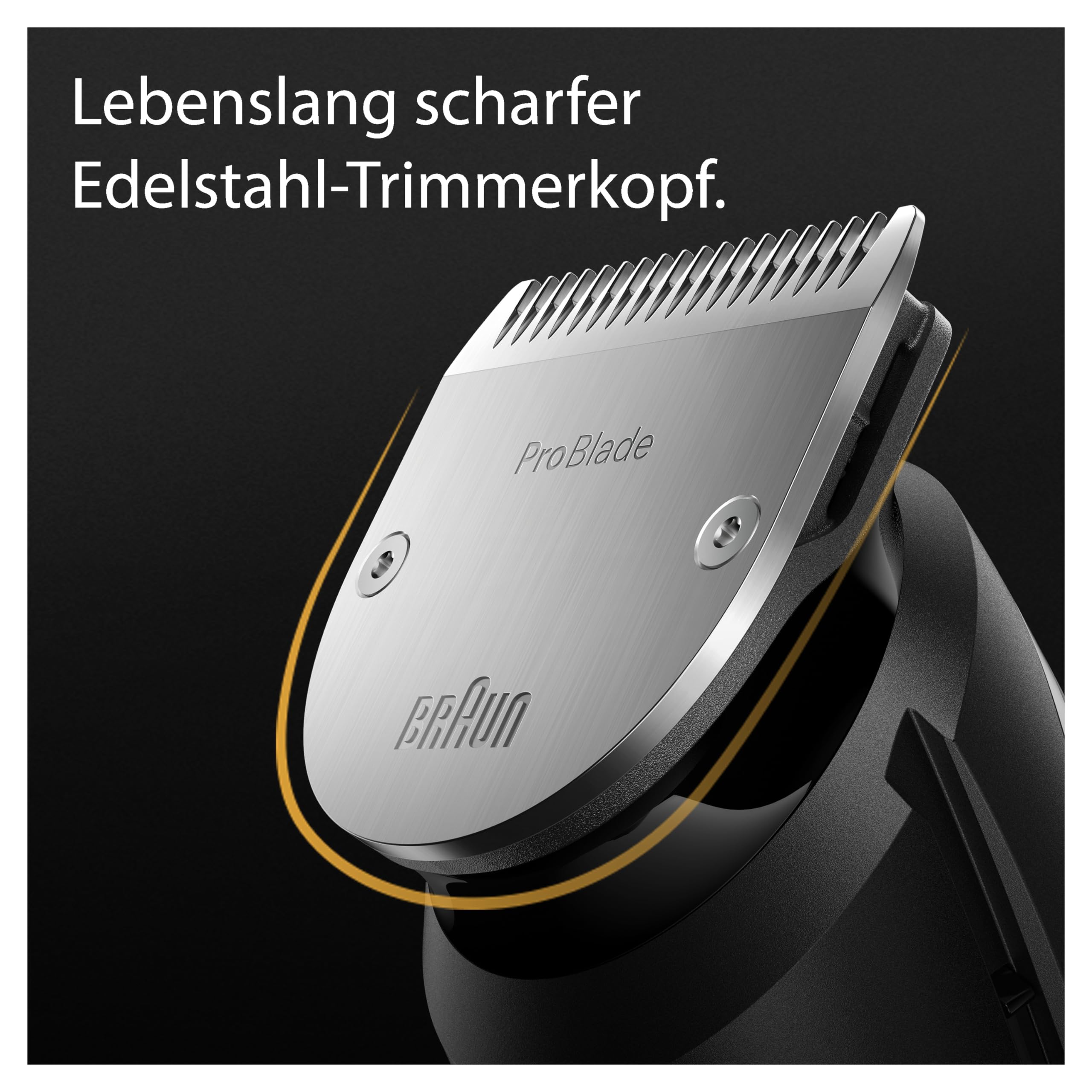 Barttrimmer Series 9, Elektrischer Bartschneider Herren mit 10 Barber-Tools, BT9420, Grau