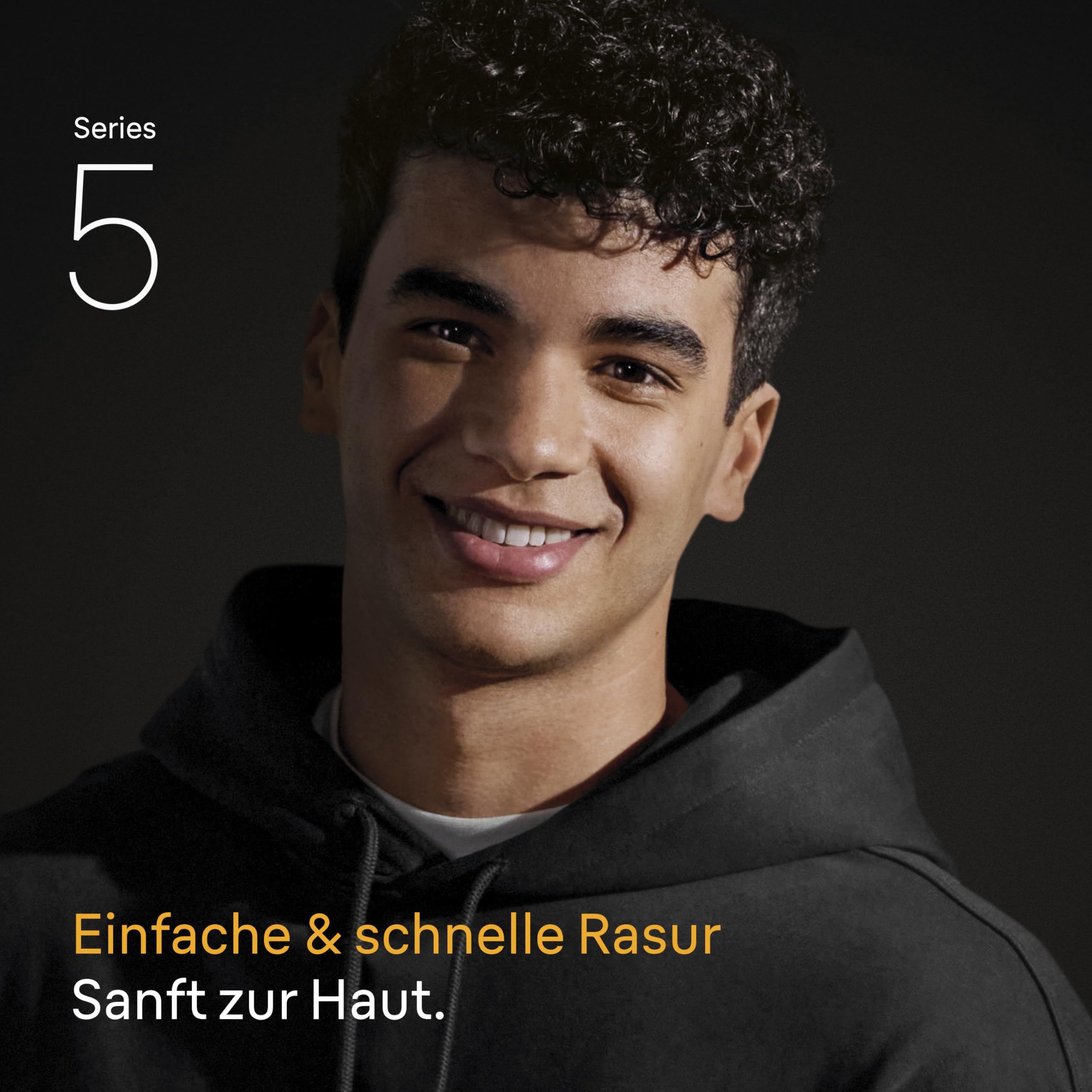 Series 5 Elektrorasierer Herren, Rasierapparat mit 50 Min. Akkulaufzeit, 52-B1600s, Blau