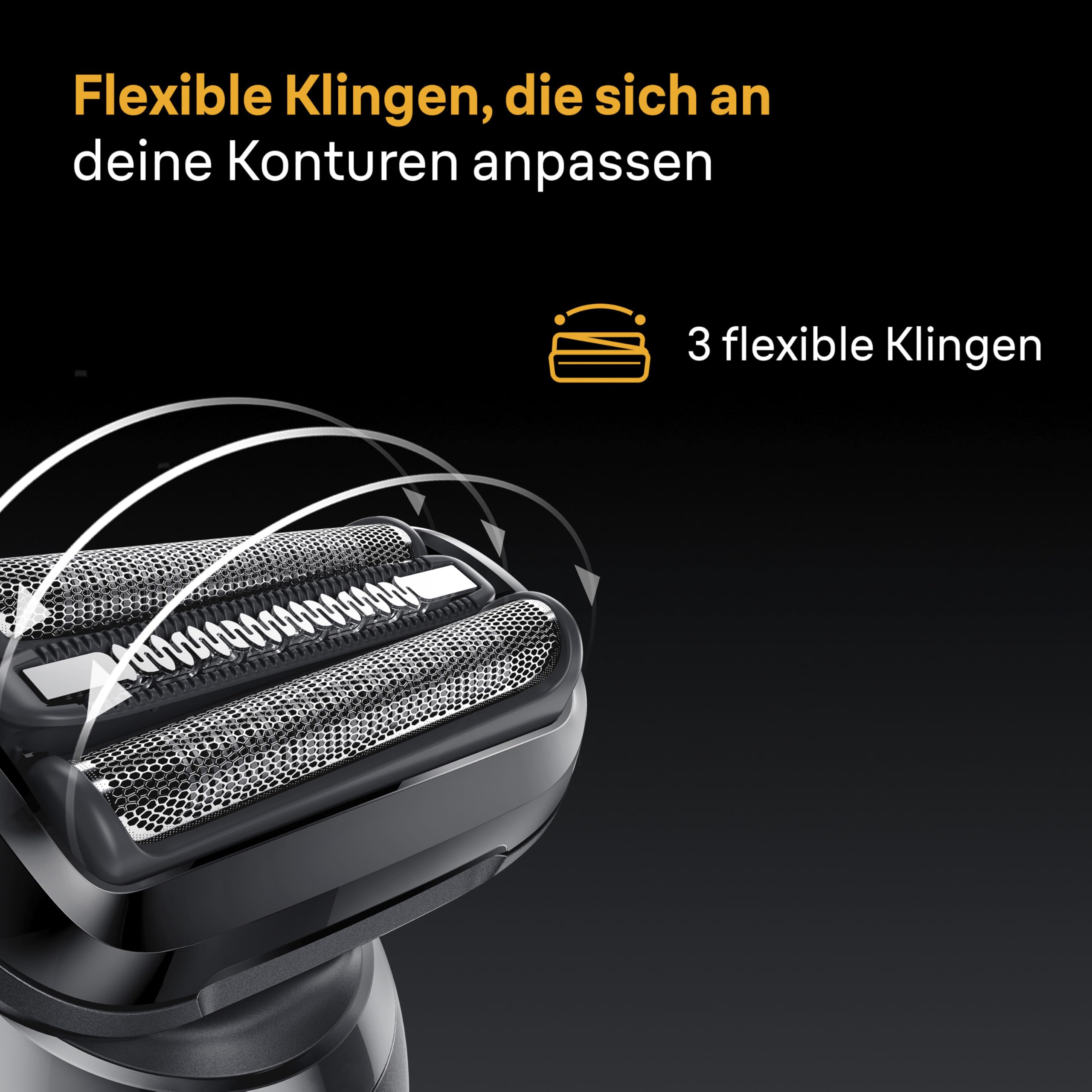 Series 5 Elektrorasierer Herren, Rasierapparat mit 50 Min. Akkulaufzeit, 52-B1000s, Blau