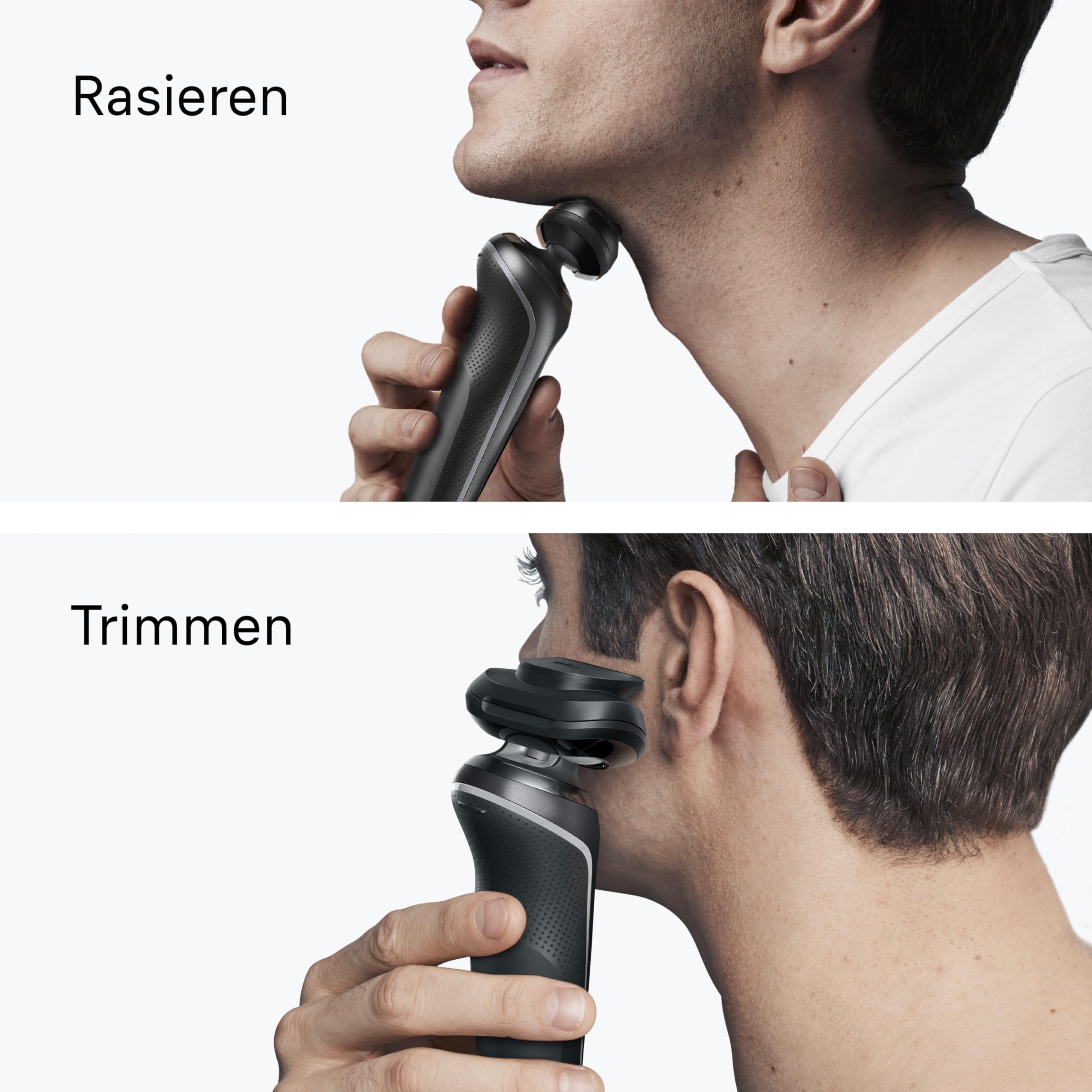 Series 6 Elektrorasierer Herren, Rasierapparat mit 60 Min. Akkulaufzeit, 62-G1200si, Grau